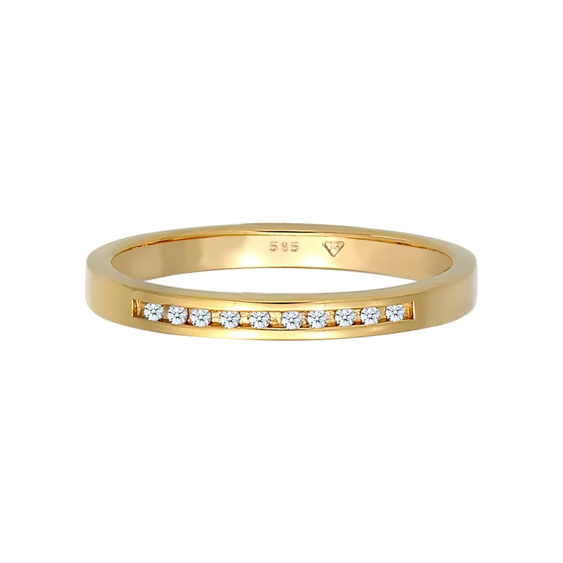 Verlobungsring | Diamant ( Weiß, 0,05 ct )