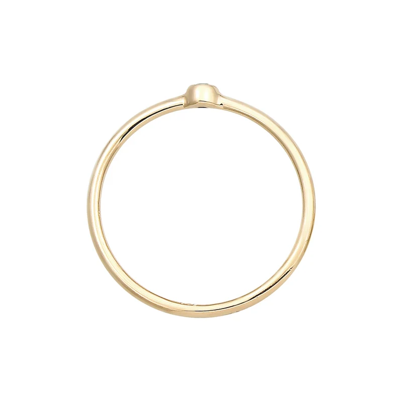 Verlobungsring | Diamant ( Schwarz, 0,03 ct )