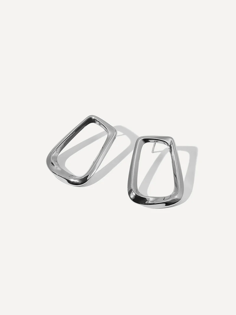 Unique Geometric Ohrringe