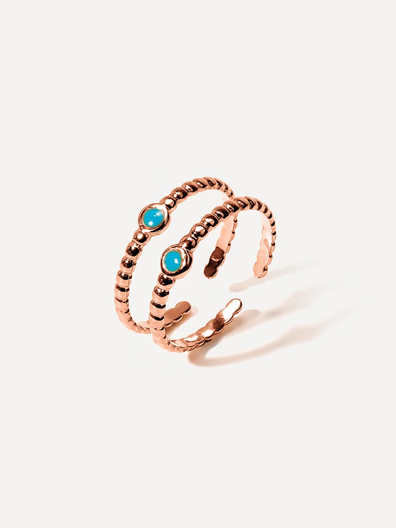 Sunny Bay Ring Set