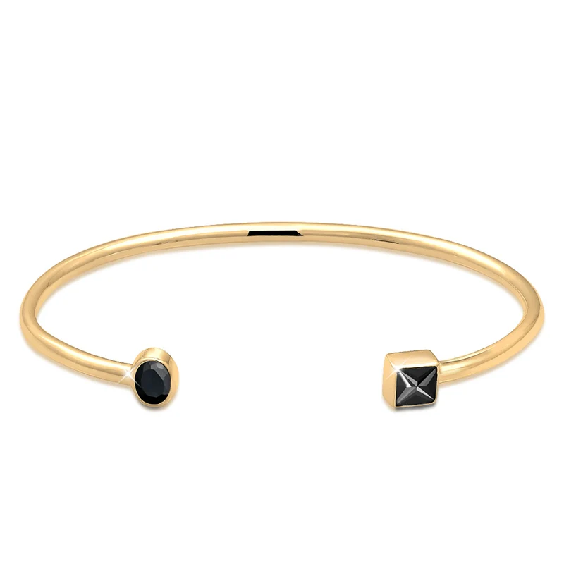 Armreif | Zirkonia ( Schwarz )