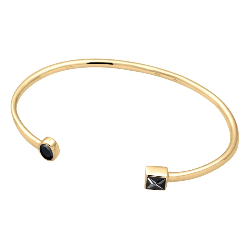 Armreif | Zirkonia ( Schwarz )