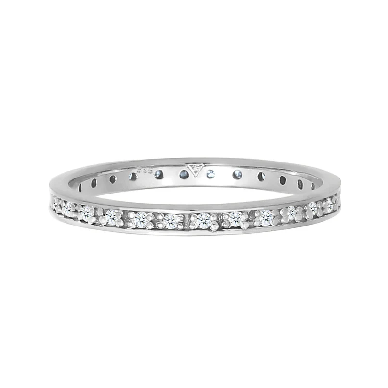 Verlobungsring | Diamant ( Weiß, 0,14 ct )