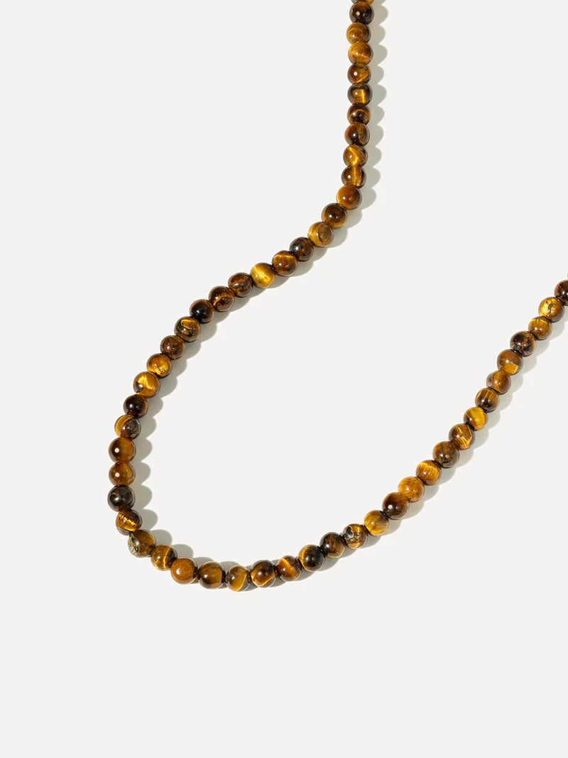 Clever Tiger's Eye Kette