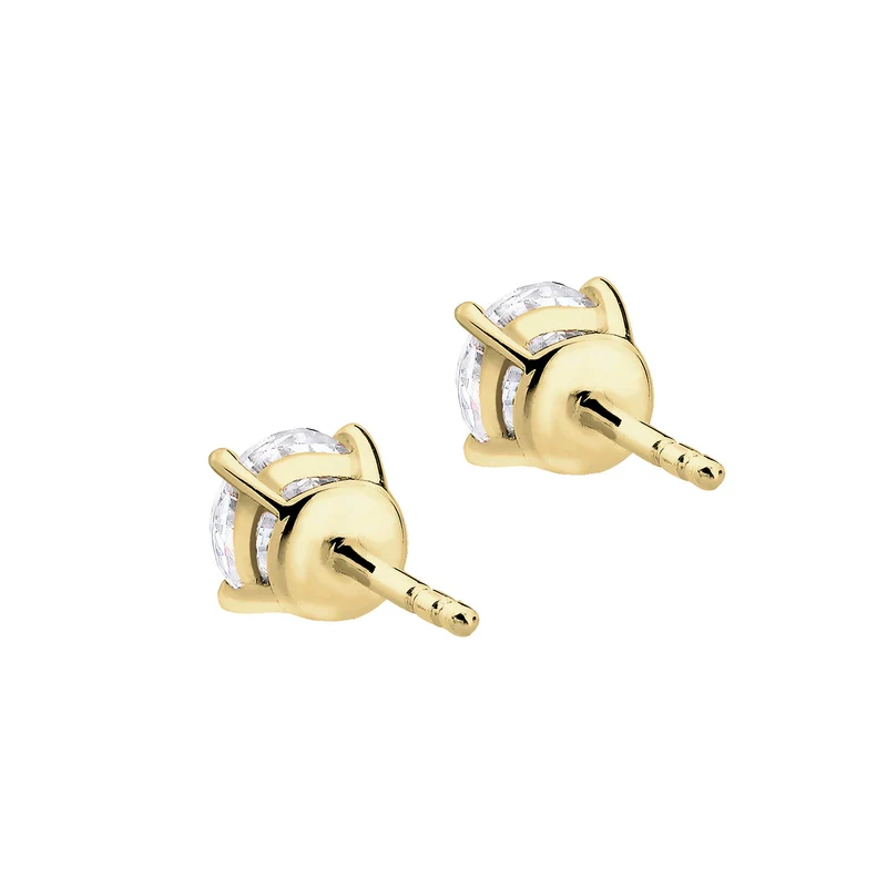 Ohrstecker | Zirkonia ( Weiß )