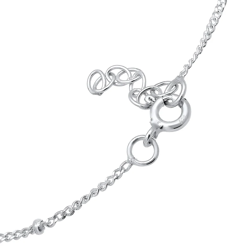 Kugel-Armband Astro | Topas ( Weiß )