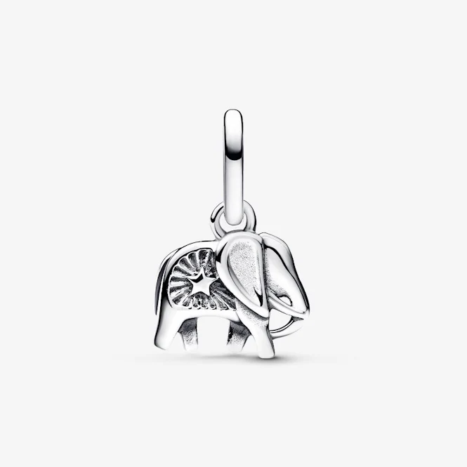 Turquoise Elephant Mini Dangle Charms