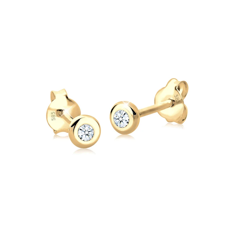 Ohrstecker | Diamant ( Weiß, 0,06 ct )