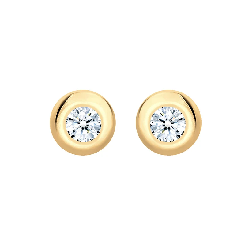 Ohrstecker | Diamant ( Weiß, 0,06 ct )