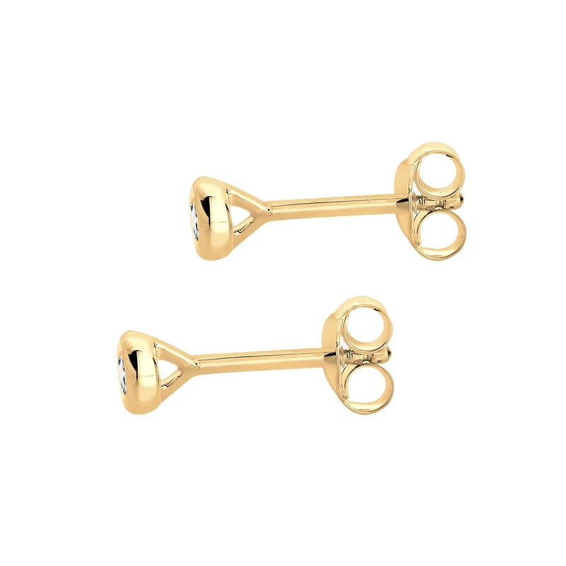 Ohrstecker | Diamant ( Weiß, 0,06 ct )