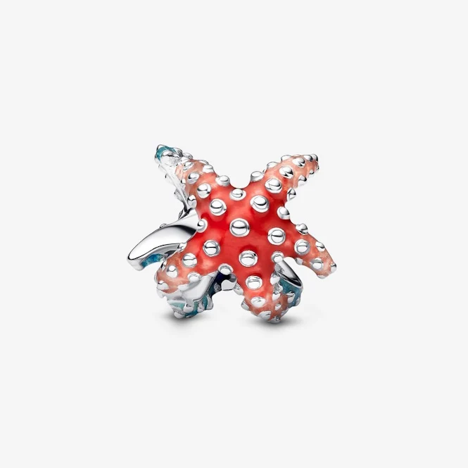 Colourful Starfish Mini Charms