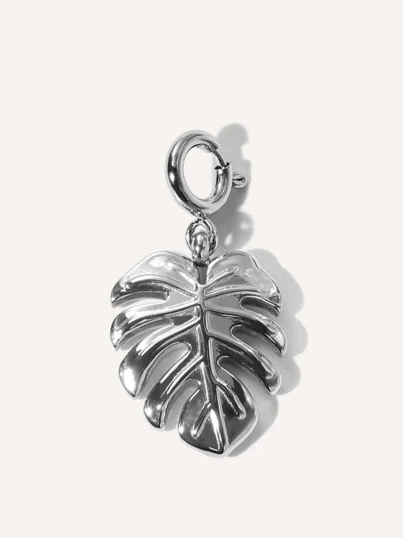 Monstera Leaf Ketten-Charm
