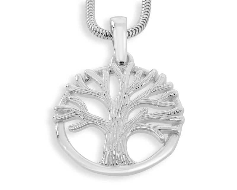 LEBENSBAUM KETTE, FAMILIENBAUM SCHMUCK, 925er SILBER