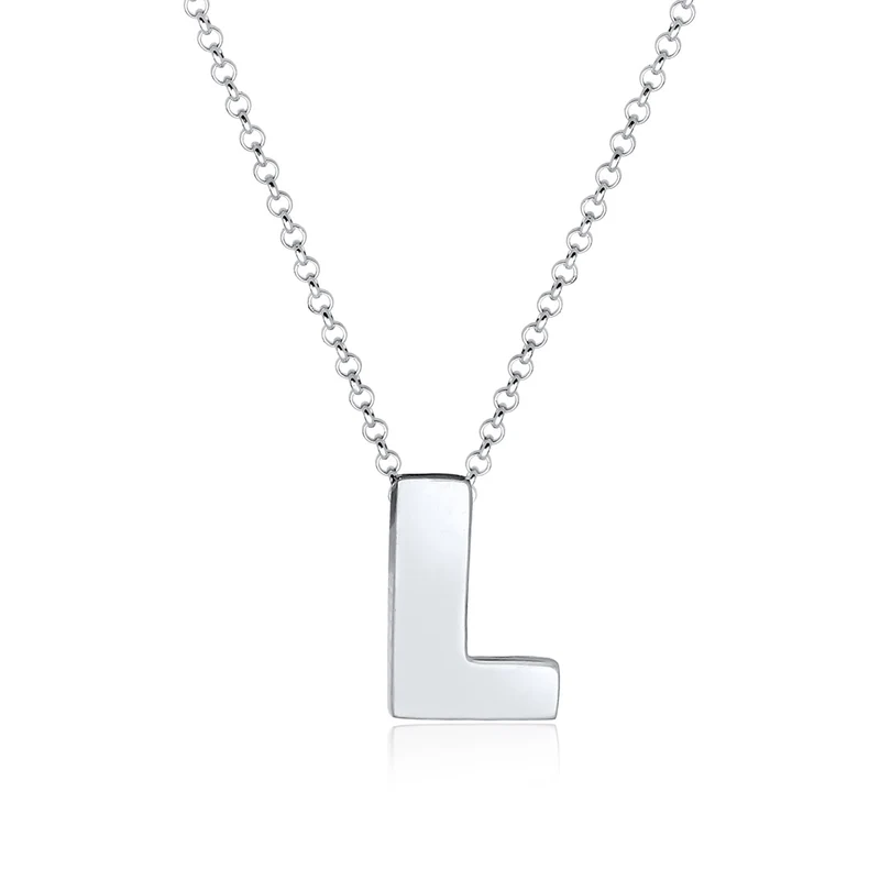 Halskette Buchstabe L