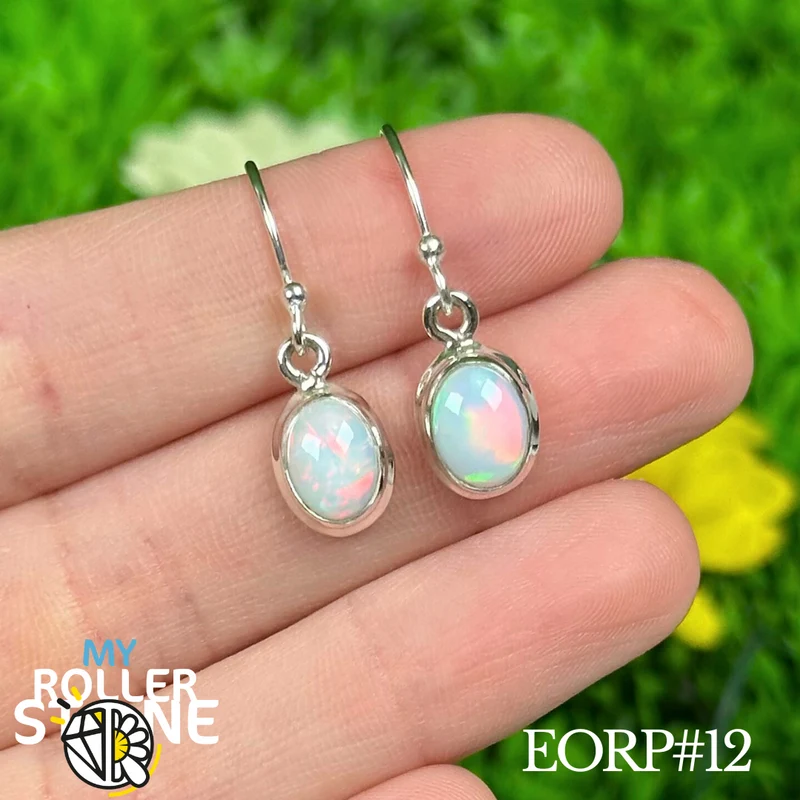 Äthiopische Opal Ohrringe #EROP12