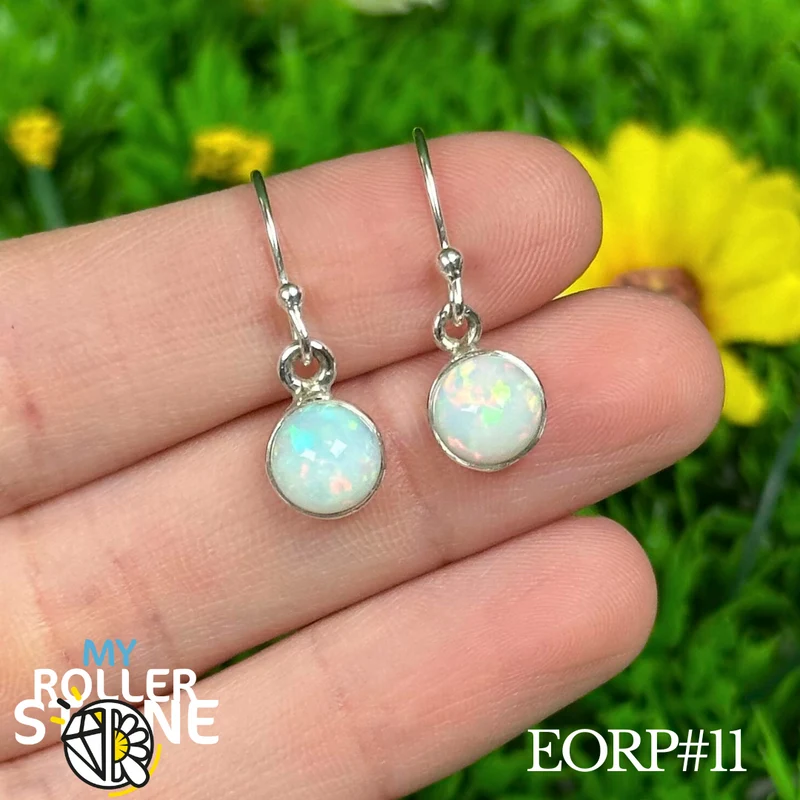 Äthiopische Opal Ohrringe #EROP11