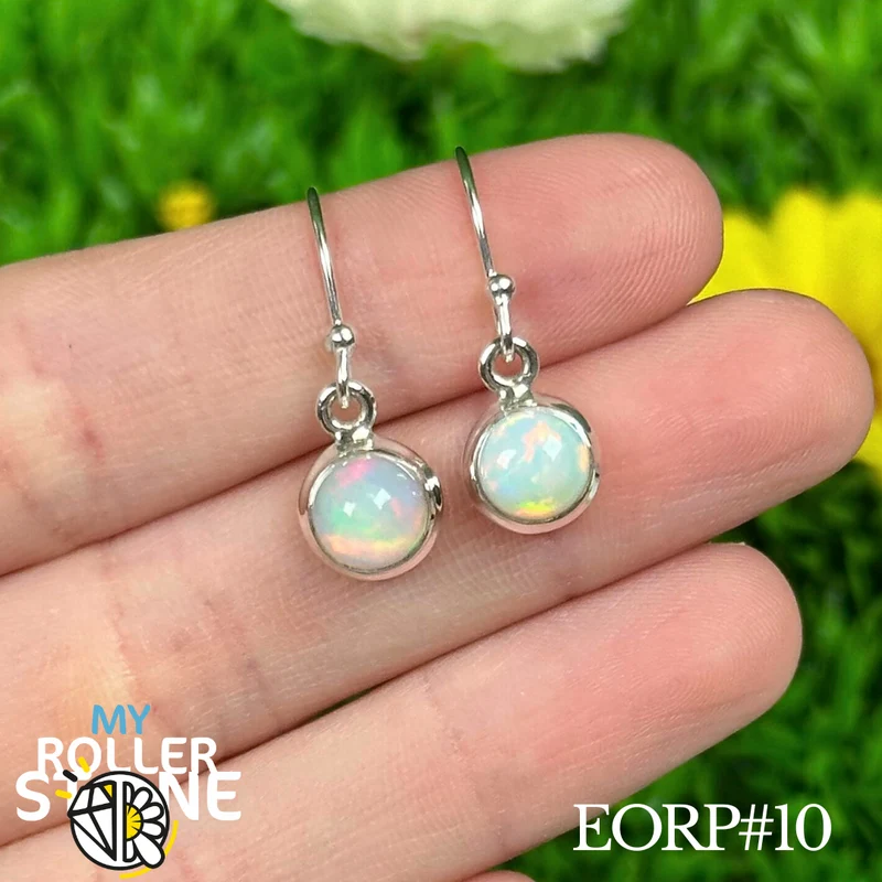 Äthiopische Opal Ohrringe #EROP10