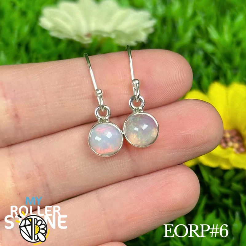 Äthiopische Opal Ohrringe #EROP6