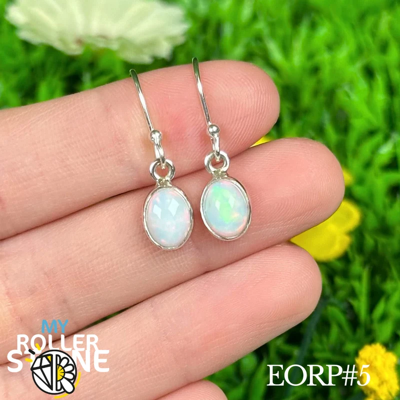 Äthiopische Opal Ohrringe #EROP5