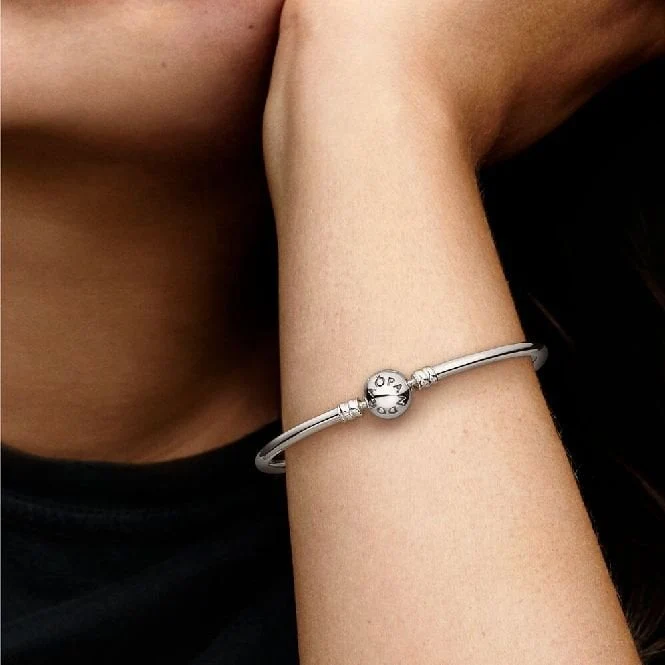 Moments Charm Bangle, 17cm