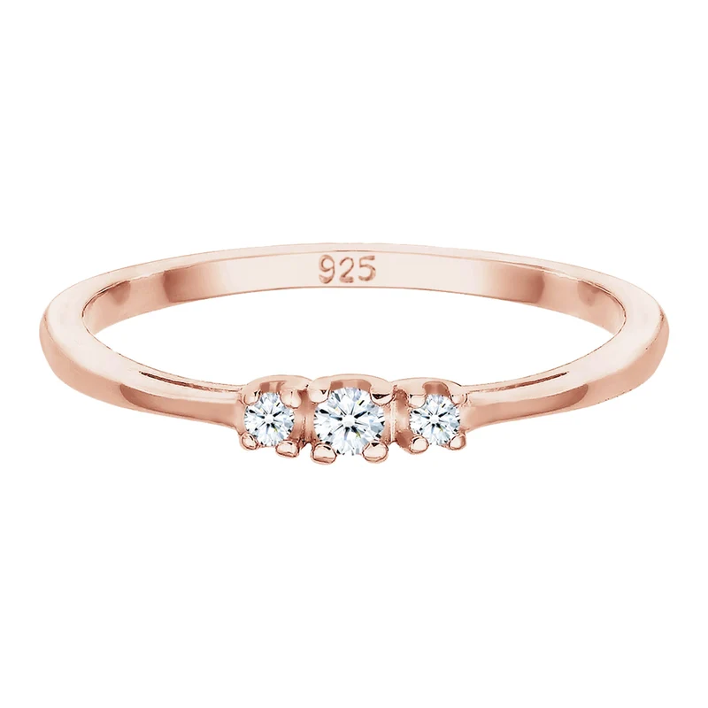 Verlobungsring | Diamant ( Weiß, 0,06 ct )