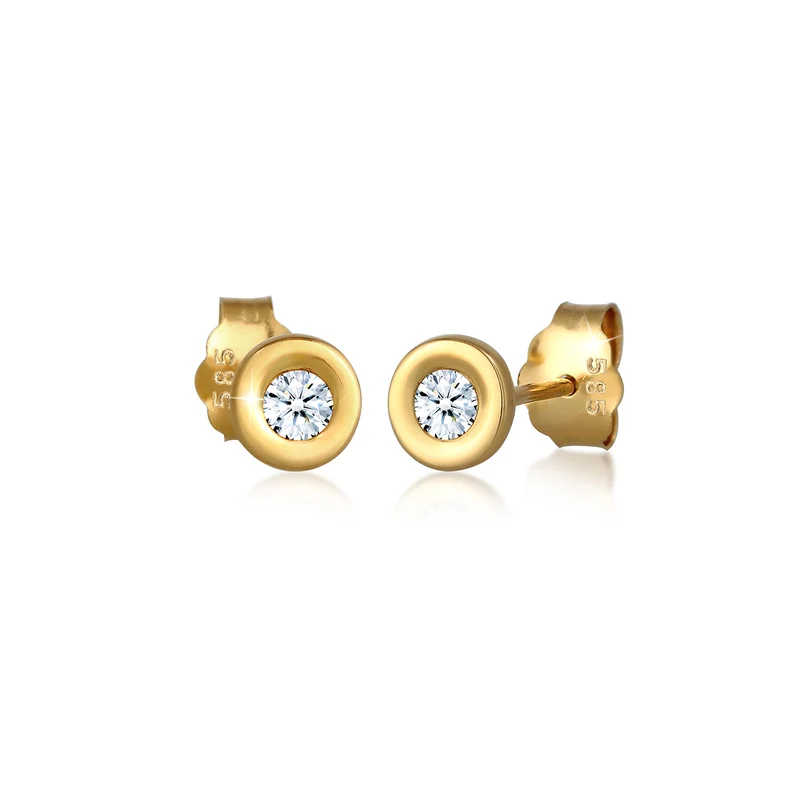 Ohrstecker | Diamant ( Weiß, 0,12 ct )