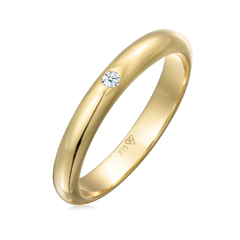 Verlobungsring | Diamant ( Weiß, 0,03 ct )