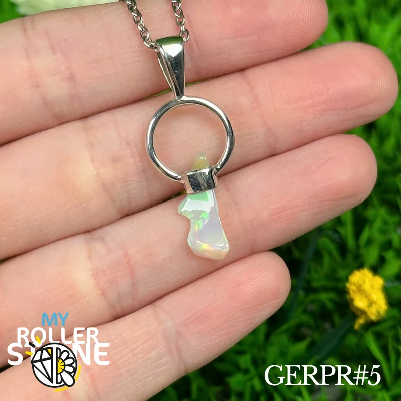 Äthiopischer Opal Anhänger #GERPR5