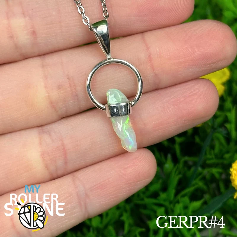 Äthiopischer Opal Anhänger #GERPR4
