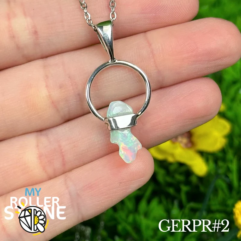 Äthiopischer Opal Anhänger #GERPR2