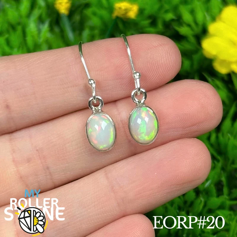 Äthiopische Opal Ohrringe #EROP20