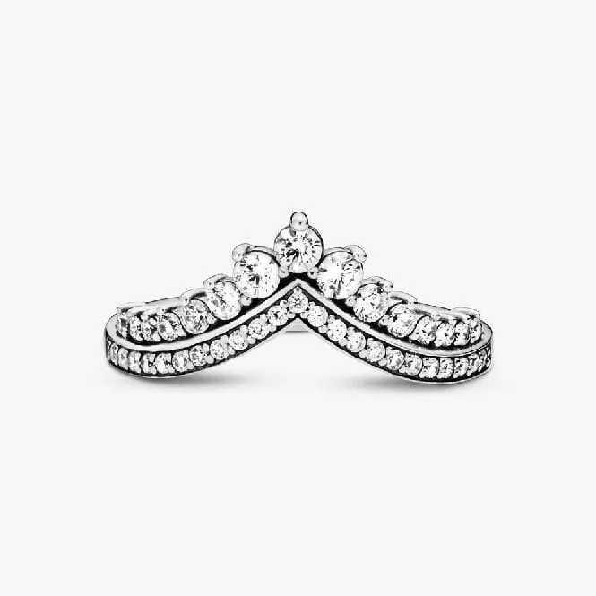 Princess Wishbone Ring, Size 58