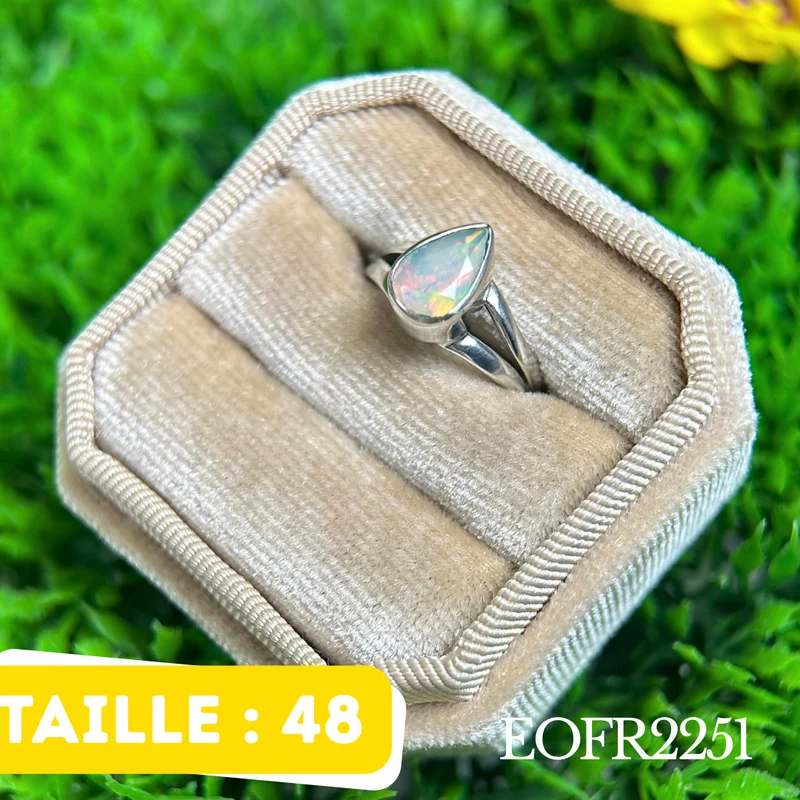 Äthiopischer Opalring #EOFR2251