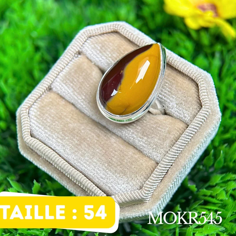 Mookait-Jaspis-Ring #MOKR545