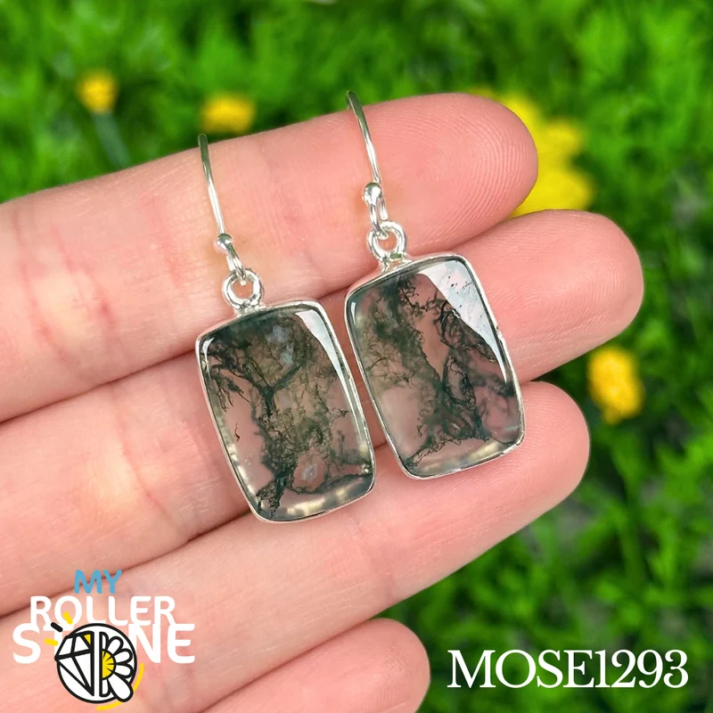 Moosachat Ohrringe #MOSE1293