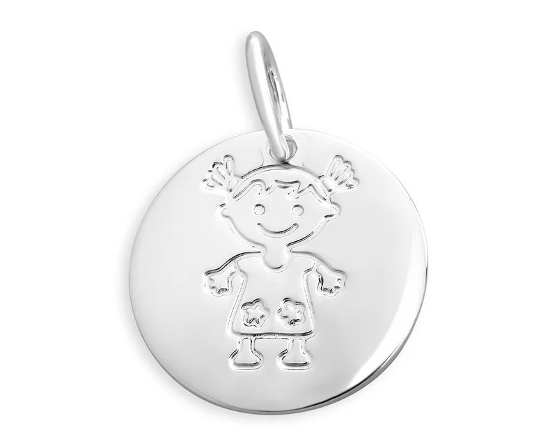ANHÄNGER MÄDCHEN GESCHENK MAMA 925 SILBER KETTENANHÄNGER GEBURT