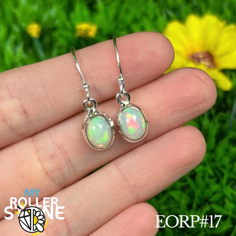 Äthiopische Opal Ohrringe #EROP17