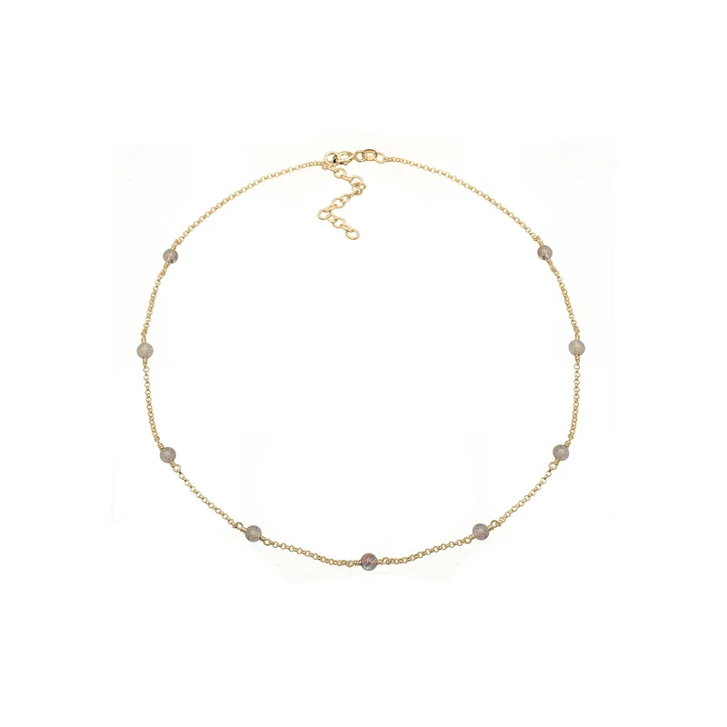 Choker | Labradorit (Grau)
