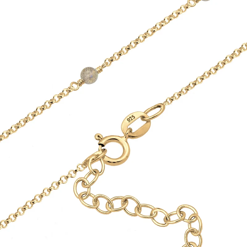 Choker | Labradorit (Grau)