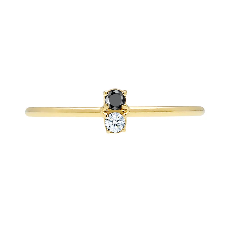 Verlobungsring | Diamant ( Weiß, 0,06 ct )
