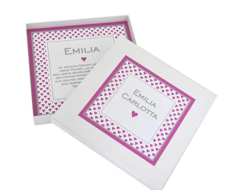GESCHENK SCHACHTEL MIT NAMEN, PERSONALISIERTE SCHACHTEL, GESCHENK