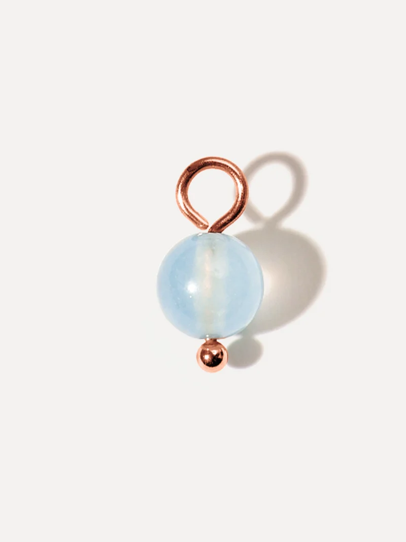 6,5mm Ethereal Drop Ohrring-Charm