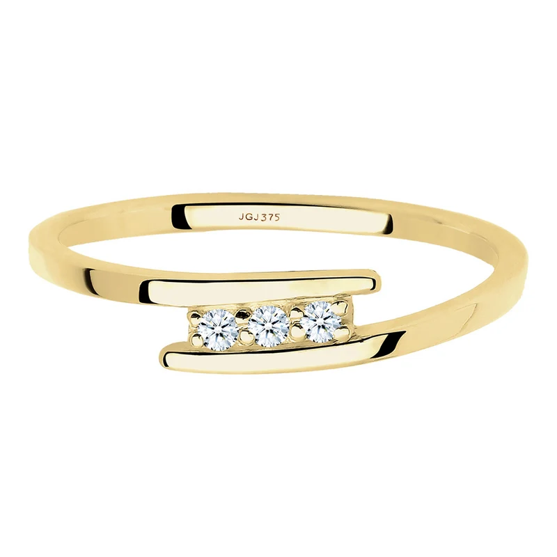 Solitär-Ring | Diamant ( Weiß, 0,045 ct )