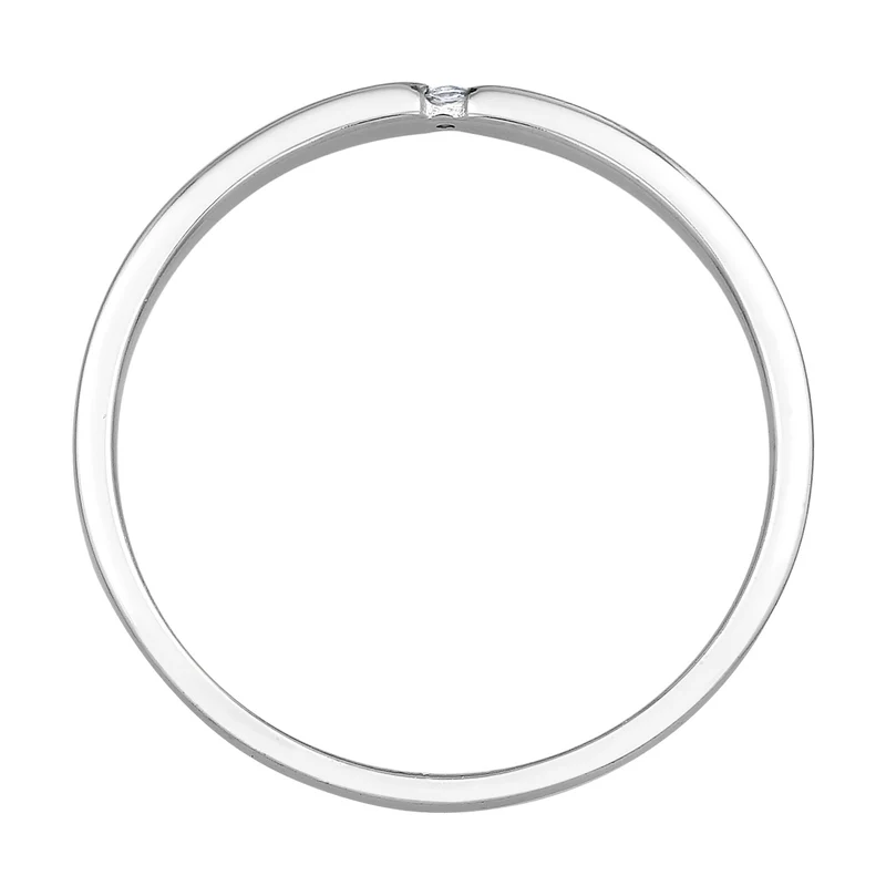 Solitär-Ring | Diamant ( Weiß, 0,015 ct )