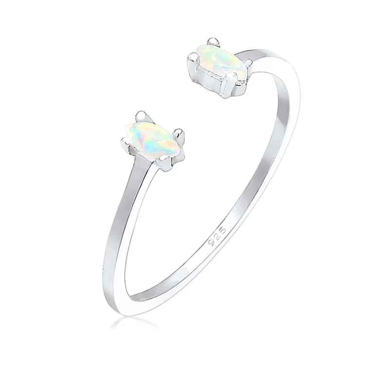 Ring | Opal ( Weiß )