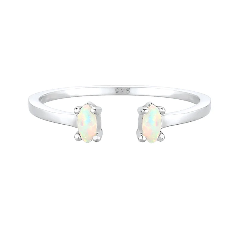 Ring | Opal ( Weiß )