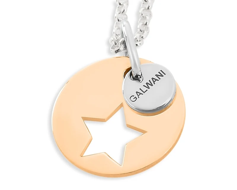 GLÜCKSANHÄNGER, GALWANI LUCKY COINS, GESCHENK ZUR TAUFE, STERN