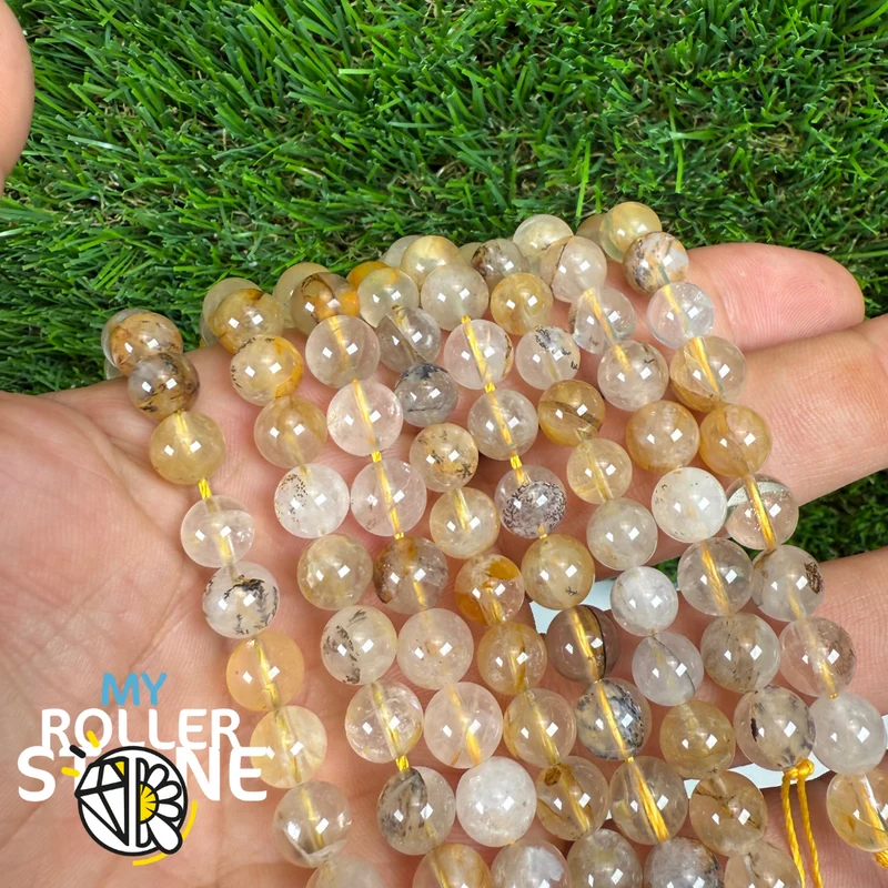 Dendritische Quarzperle 3A