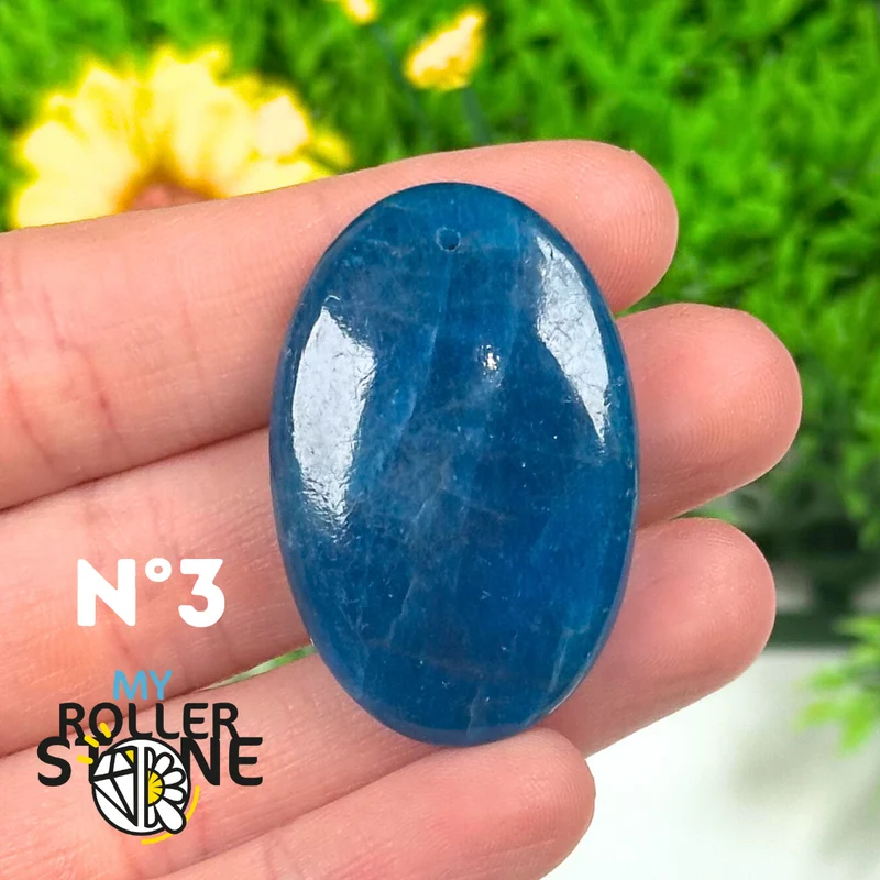 5A Blauer Apatit-Anhänger