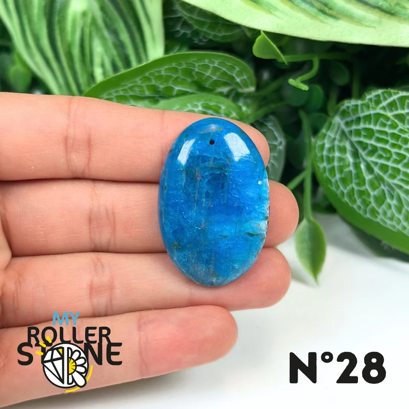 5A Blauer Apatit-Anhänger